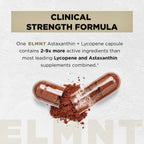 Astaxanthin 24mg + Lycopene 50mg Clinical Strength Carotenoids Skin Supplement w. 100% Natural from MicroAlgae - Best Astaxanthin Supplements for Skin Health & Pigmentation - Astaxantina