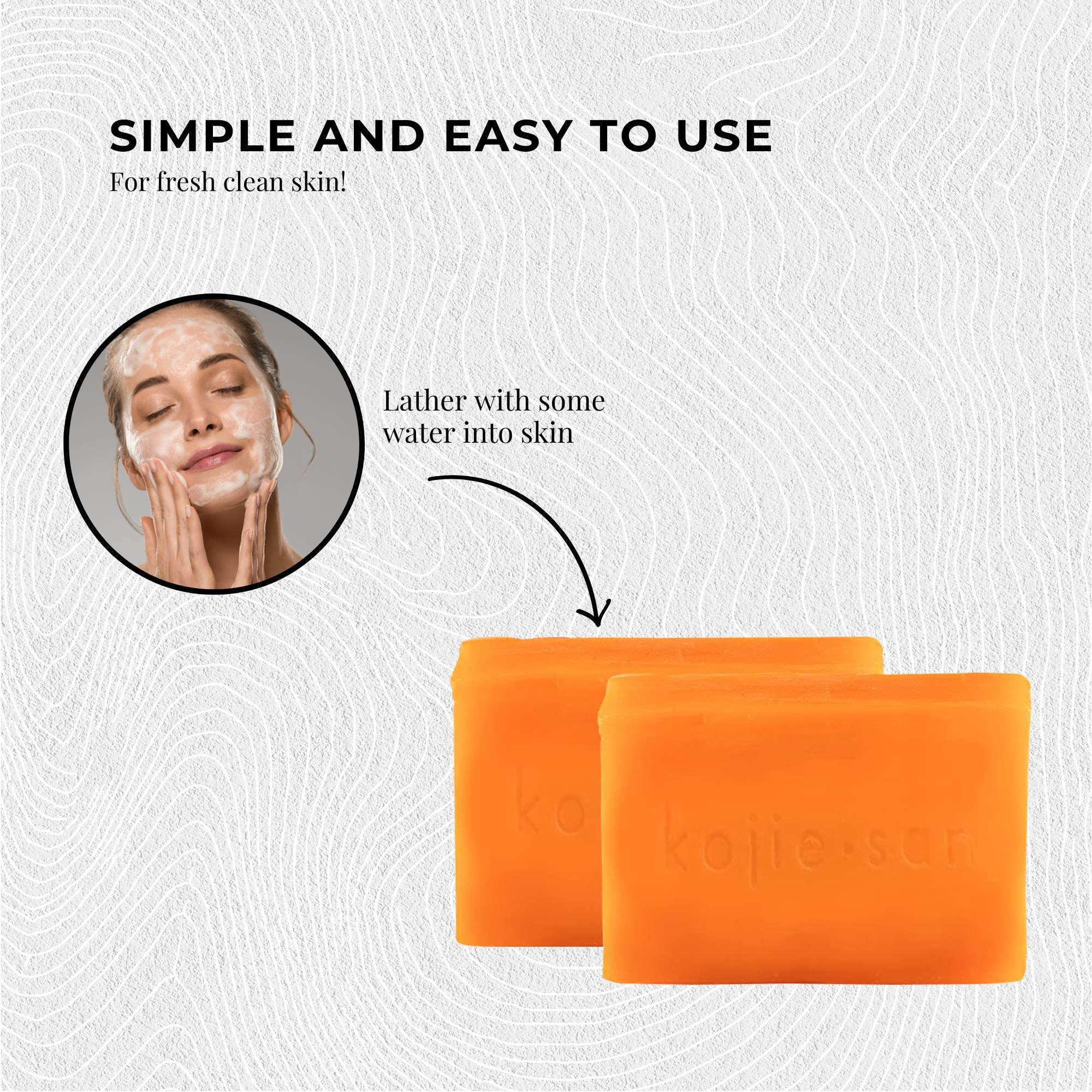 Buy now Kojie San Skin Lightening Soap 135g LARGE (6-Pack) at indiglob india
