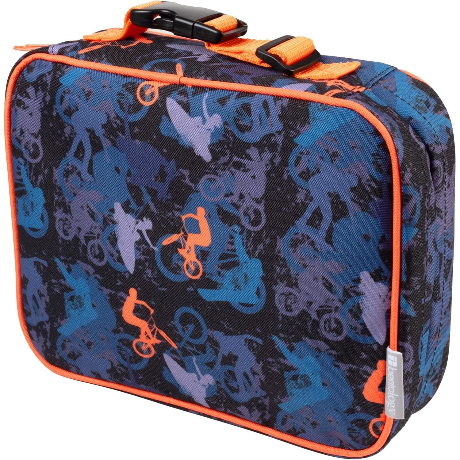 Buy now Bentology Lunch Box for Boys- Kids Insulated, Durable Lunchbox Tote Bag Fits Bento Boxes, Containers Jars & Water Bottles- Reusable School Lunch Sleeve Keeps Food Hotter or Colder Longer- Emoji Sports at indiglob india
