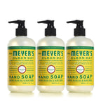 Buy now MRS. MEYER'S CLEAN DAY Hand Soap, Made with Essential Oils, Biodegradable Formula, Honeysuckle, 12.5 fl. oz - Pack of 3 at indiglob india
