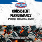Kingsford Match Light Instant Charcoal Briquettes, BBQ Charcoal for Grilling, Ready in 10 Minutes, No Lighter Fluid or Starter Needed, 12 lbs
