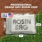Hot Glove Rosin Bag – Baseball & Softball Grip Powder – Professional Dry Hand Grip for Pitchers & Hitters – Sweat Absorbing Rosin for Bat Grip & All Sports – Made in USA