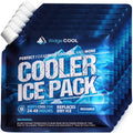6 Pack Refillable Ice Packs for Cooler, Long Lasting Reusable Freezer Packs