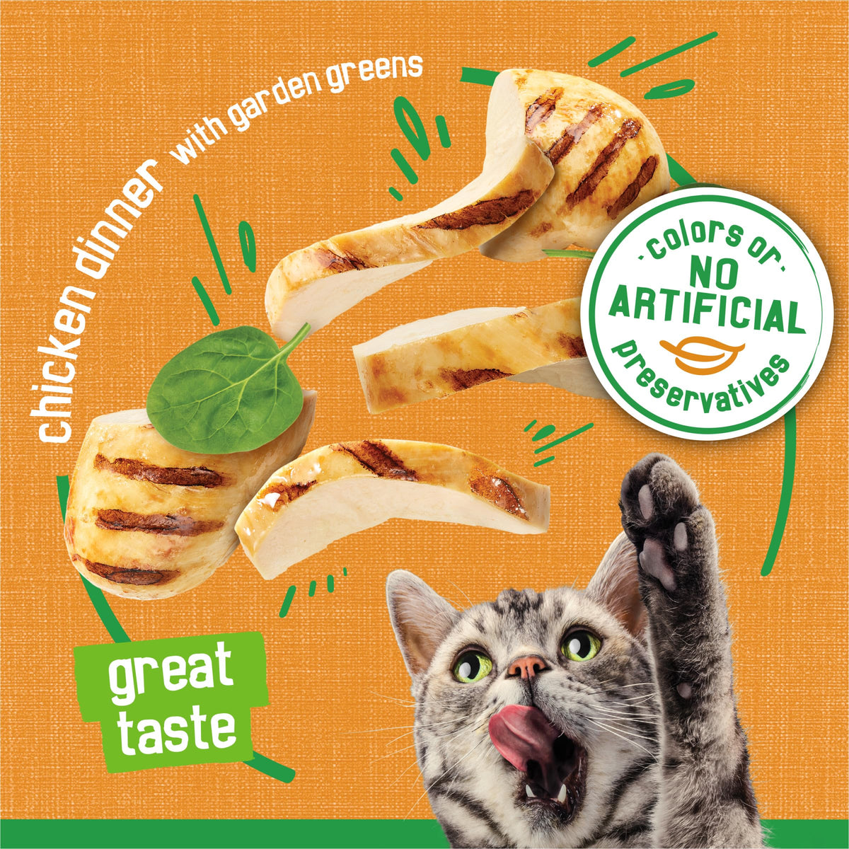 Purina Friskies Indoor Cat Food Pate, Chicken Dinner (24) 5.5 oz Cans