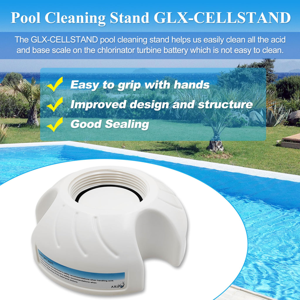 ARU GLX-CELLSTAND Pool Cleaning Stand Compatible with Hayward Turbo Cells