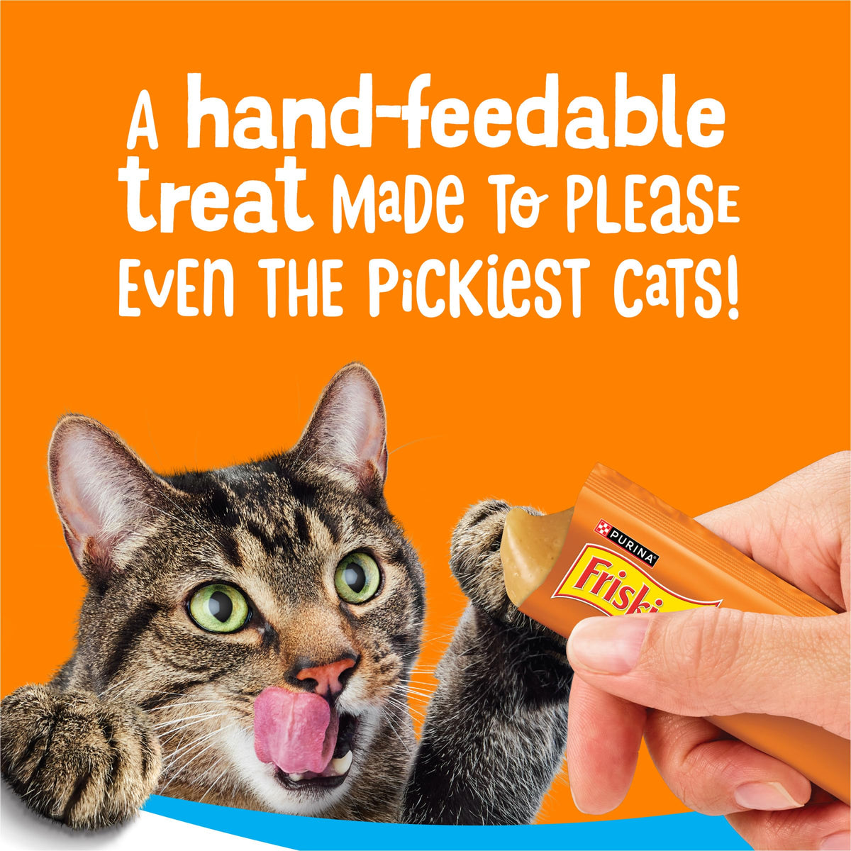 Friskies Purina Lil Lickables Cat Treats Variety Pack, 20 Ct, 10 oz