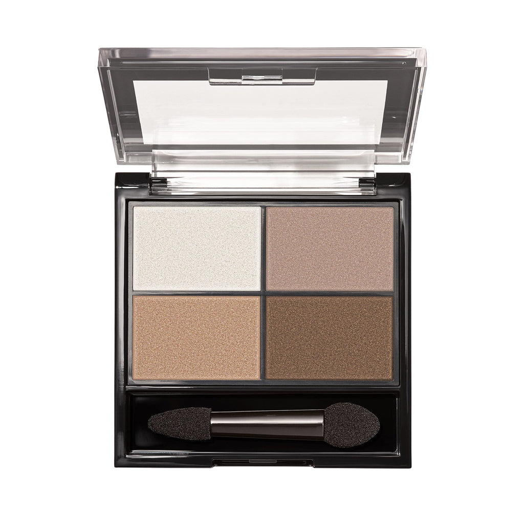 Revlon ColorStay Day to Night Eyeshadow Quad, 555 Moonlit, 0.16 oz | Longwear eyeshadow quad with velvety, blendable matte & shimmer shades. Crease & smudge proof. Up to 24hr wear.