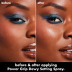 e.l.f. Power Grip Dewy Setting Spray, Ultra Fine Mist Made With Hyaluronic Acid, Grips Makeup For A Hydrated-Looking, Dewy Finish, Vegan & Cruelty-Free