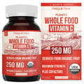 Organic Vitamin C | Whole Food Vitamin C from Fruit Plus Absorption Enhancing Cofactors - Vegan, Enhanced Bioavailability - Immune Support, Antioxidant, Total Health (90 Servings)