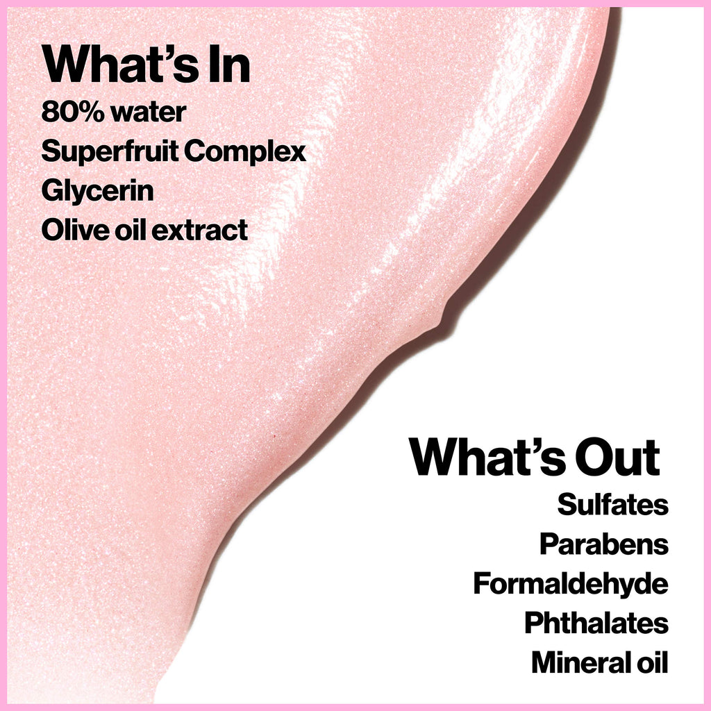 Buy now Revlon PhotoReady Face Gloss Rose Glow Primer, Makeup for All Skin Types, Hydrates, Illuminates & Moisturizes, Infused with Glycerin & Olive Oil Extract, 80% Water, 1 Fl Oz at indiglob india