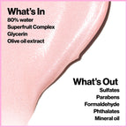 Buy now Revlon PhotoReady Face Gloss Rose Glow Primer, Makeup for All Skin Types, Hydrates, Illuminates & Moisturizes, Infused with Glycerin & Olive Oil Extract, 80% Water, 1 Fl Oz at indiglob india