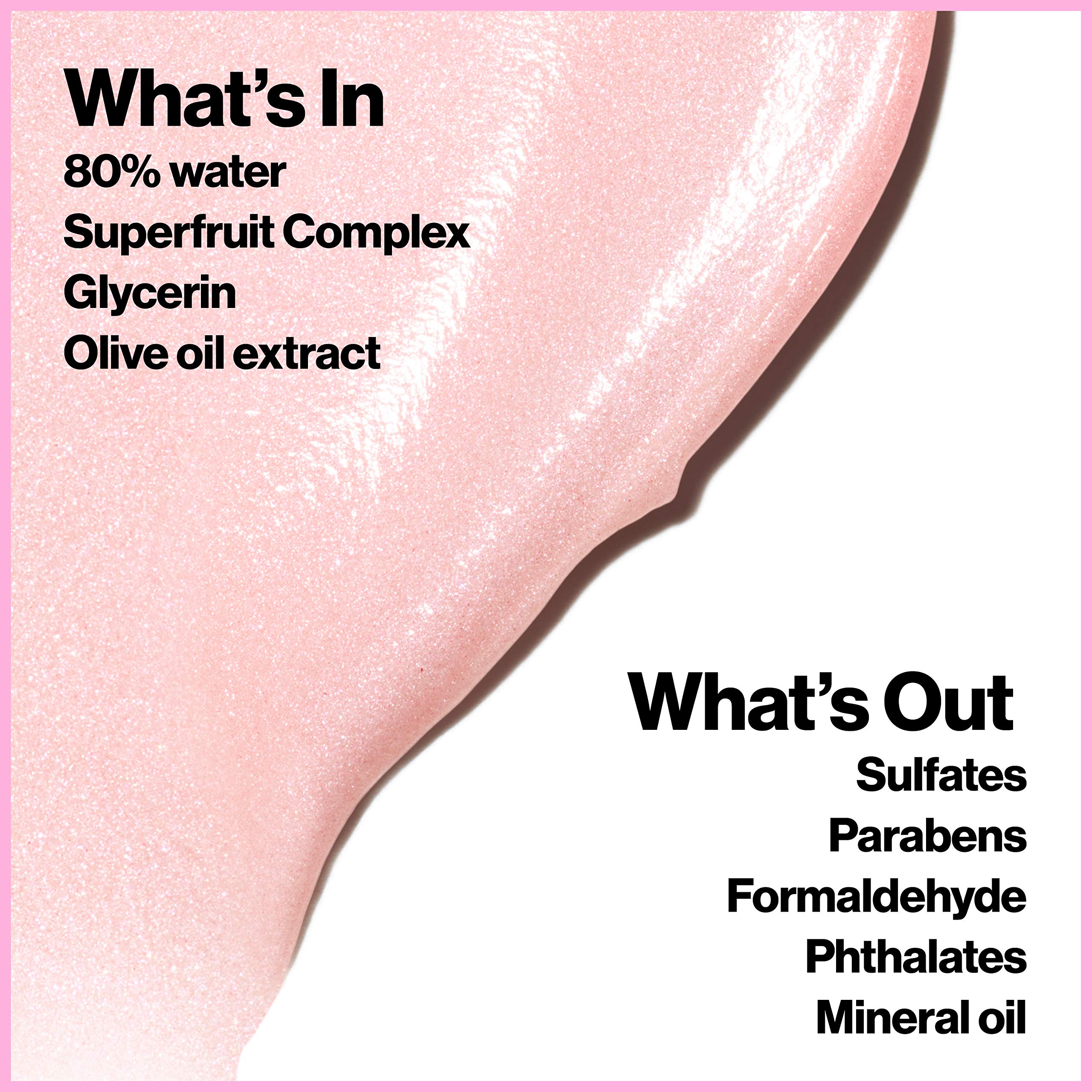 Buy now Revlon PhotoReady Face Gloss Rose Glow Primer, Makeup for All Skin Types, Hydrates, Illuminates & Moisturizes, Infused with Glycerin & Olive Oil Extract, 80% Water, 1 Fl Oz at indiglob india