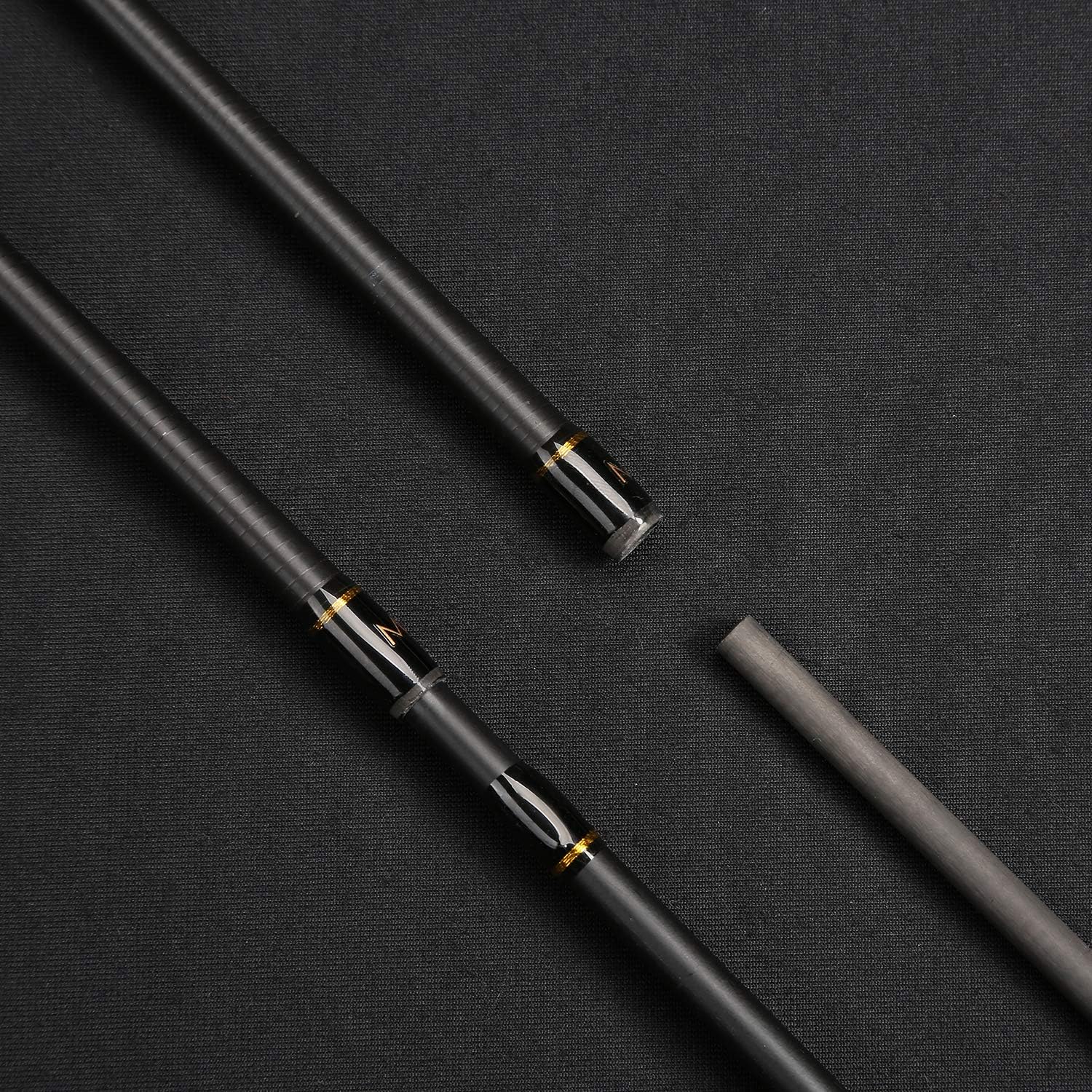 Buy now 2 Piece 7 Feet Spinning Rod 24 Ton Carbon Fiber Spincasting Fishing Rod with 2 Tips - Medium and Medium Heavy Portable Spin Bass Fishing Rod at indiglob india