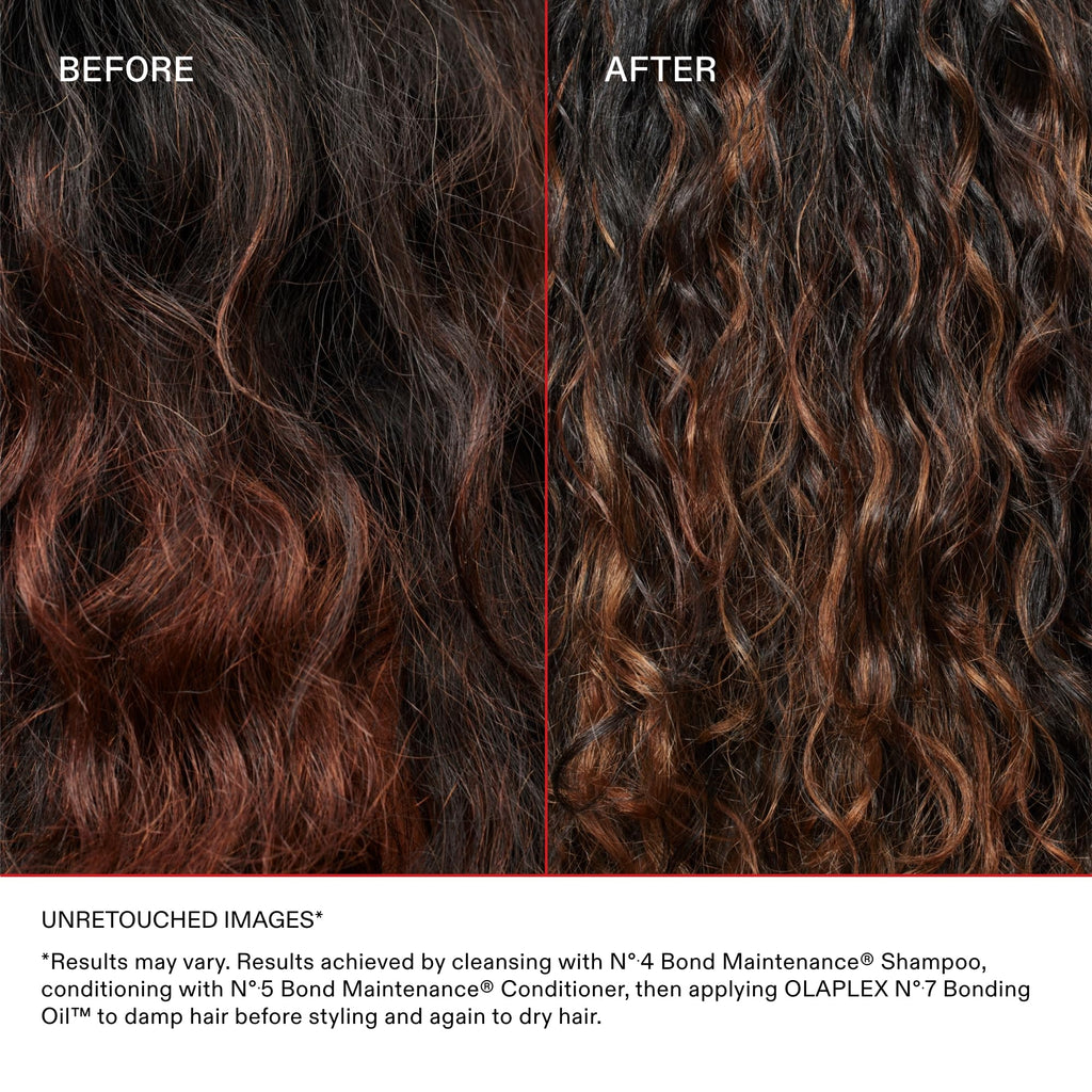 Olaplex N°.7 Bonding Hair Oil | High Shine, 30 mL | Heat Protection Up to 450°F/232°C, Use on Wet or Dry Hair, Vitamin E and Sunflower Seed Oil