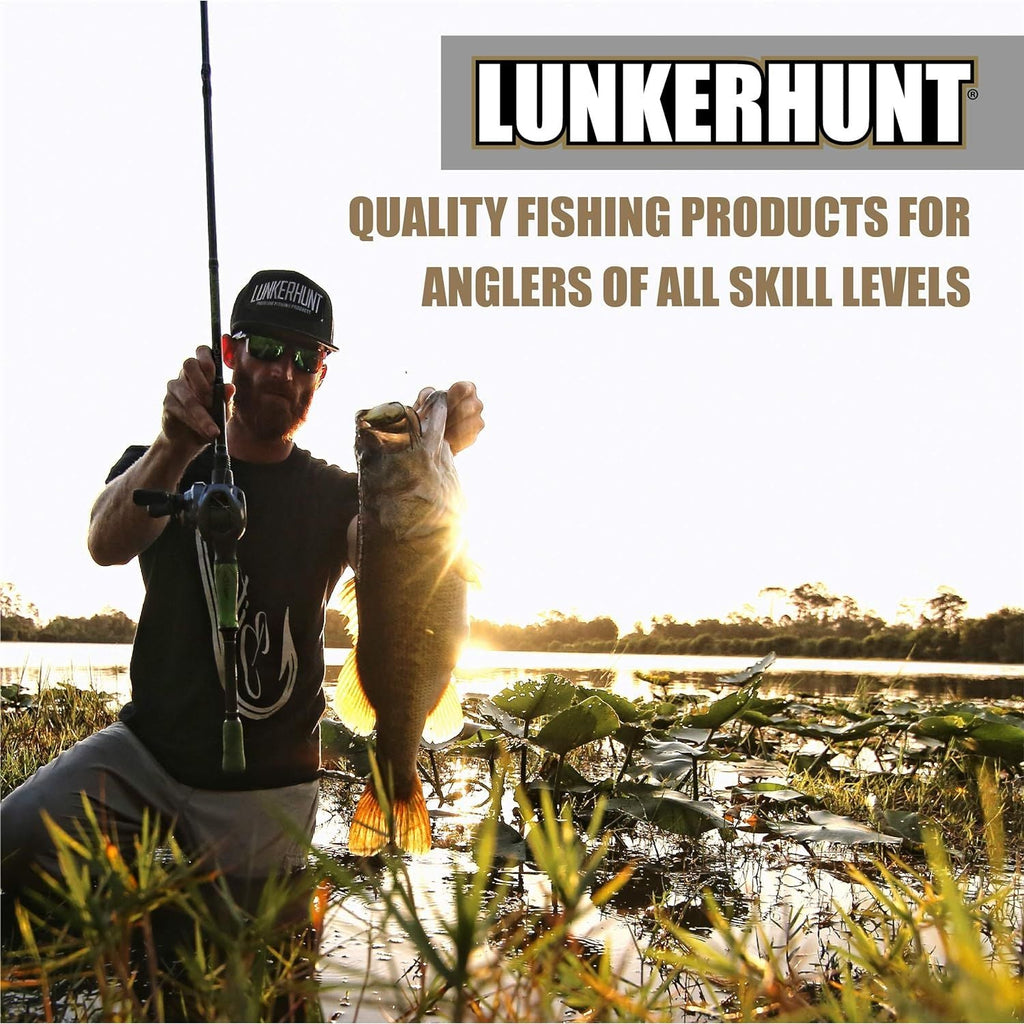 Buy now LUNKERHUNT Phantom Spider Lure for Bass Fishing (2.5 Inch) | Topwater Spider Fishing Lure with Natural Walking Action | Soft Hollow Body Weedless Hooks for Trout and Pike at indiglob india