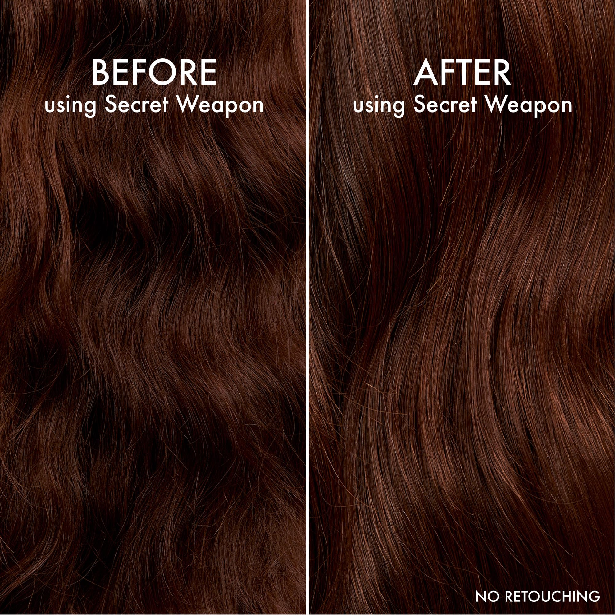 John Frieda Frizz Ease Secret Weapon Smoothing Hair Creme, 4 fl oz | Frizz Control Hair Cream, Tames Flyaways, Split End Treatment, Avocado Oil, Fine or Curly Hair, Touch-Up Cream