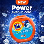 Buy now Tide PODS laundry detergent pacs, 3-in-1 Stain Remover, Odor Fighter, Color Protector, 112 Count, HE compatible, Clean Breeze Scent at indiglob india