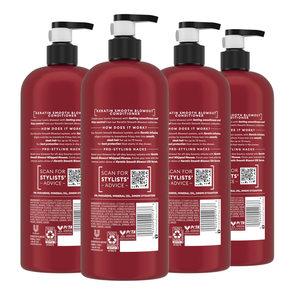 TRESemmé Keratin Smooth Conditioner 28 oz 4 ct