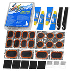 Bike Tire Repair Kit, Bicycle Inner Tube Patch Kit with 4 PCS Tire Repair Glue, 18 PCS Tube Patches & 2 PCS Tire Levers – Portable Case for Bicycle & Inflatable Tubes (Upgrade Suit)
