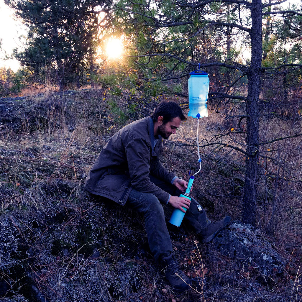 SimPure Portable Gravity-Fed Water Filter with 3L Bag