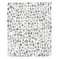 JIALEEY 300 PCS Wholesale Bulk Lots Jewelry Making Charms Mixed Smooth Tibetan Silver Alloy Charms Pendants DIY for Bracelet Necklace Jewelry Making and Crafting