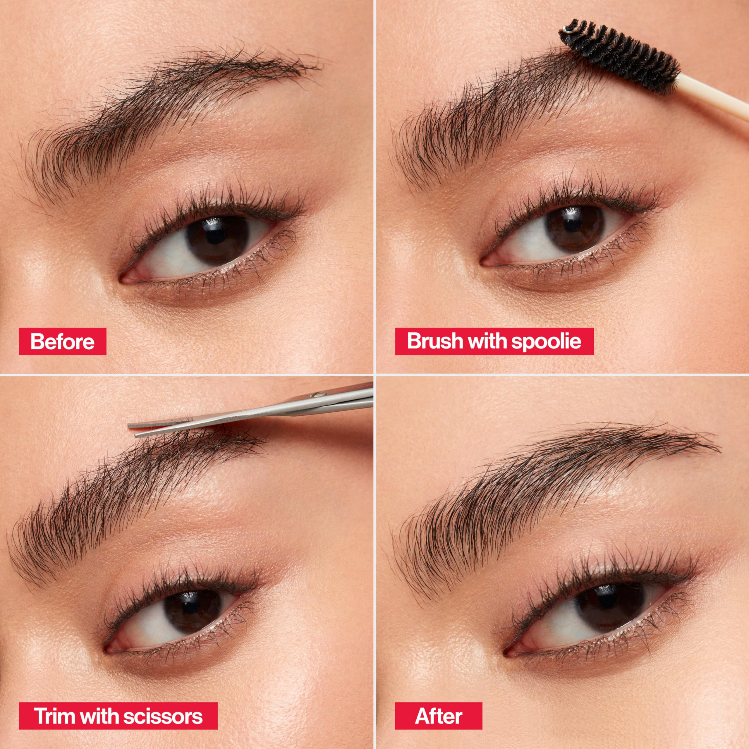 Buy now Revlon Designer Series Brow Set, Trimming and Shaping Eyebrow Kit with Scissors and Spoolie Brush, Easy to Use at Home or on The Go, 1 Count at indiglob india