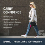 Buy now Sabre Pepper Gel - Fast Flip Top, Snap-Clip Keychain, Easy to Use & Carry, Maximum Police Strength OC Spray with UV Dye for Self Defense, 10 Second Spray Time, Finger Grip for Faster Aim, 0.54 fl oz at indiglob india