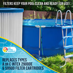 U.S. Pool Supply Universal Replacement Filter Cartridges, Type A or C, 4 Pk
