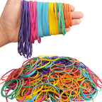 AMUU Rubber Bands Assorted Size 0.5lb size16,#19,size33size64,size117,4.8in
