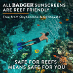 Badger Mineral Daily Sunscreen SPF 30, Zinc Oxide, Organic, 4 oz (2-Pack) | Lightweight, No White Cast, Moisturizing, Organic, Reef Safe, Vegan Unscented, Daily mineral sunscreen, Easy apply sunscreen