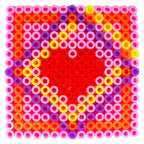 Buy now Valentines Day Cards for Kids Classroom-Heart Themed Fuse Bead Kits (24ct)-Perfect Valentines Day Gifts for Kids School Exchange for Boys & Girls -Each Includes Pixel Art Craft Activity w Perler Beads at indiglob india