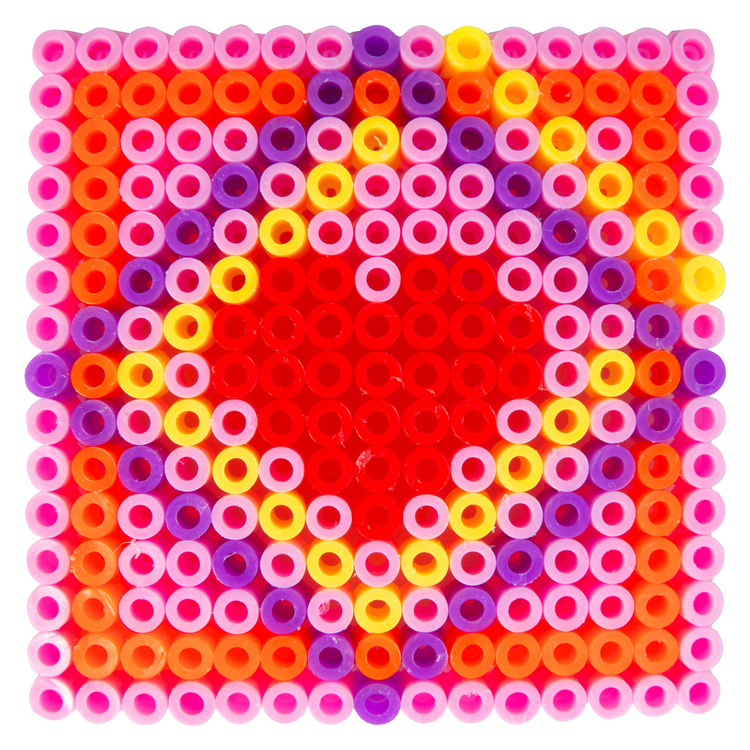 Buy now Valentines Day Cards for Kids Classroom-Heart Themed Fuse Bead Kits (24ct)-Perfect Valentines Day Gifts for Kids School Exchange for Boys & Girls -Each Includes Pixel Art Craft Activity w Perler Beads at indiglob india