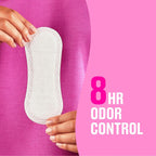 Buy now Carefree Acti-Fresh Body Shape Pantiliners Extra Long Unscented - 93 Count, Packaging may vary at indiglob india