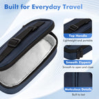 Insulated Cooler Travel Case Fits 3 Zepbound or Mounjaro Injector Pens,Tirzepatide Travel Case with 2 Reusable Ice Packs, TSA Compliant Medicine Organizer for Daily Use