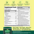 Benefiber Prebiotic Fiber + Supergreens, Watermelon Lemonade Flavor, 8.8 oz