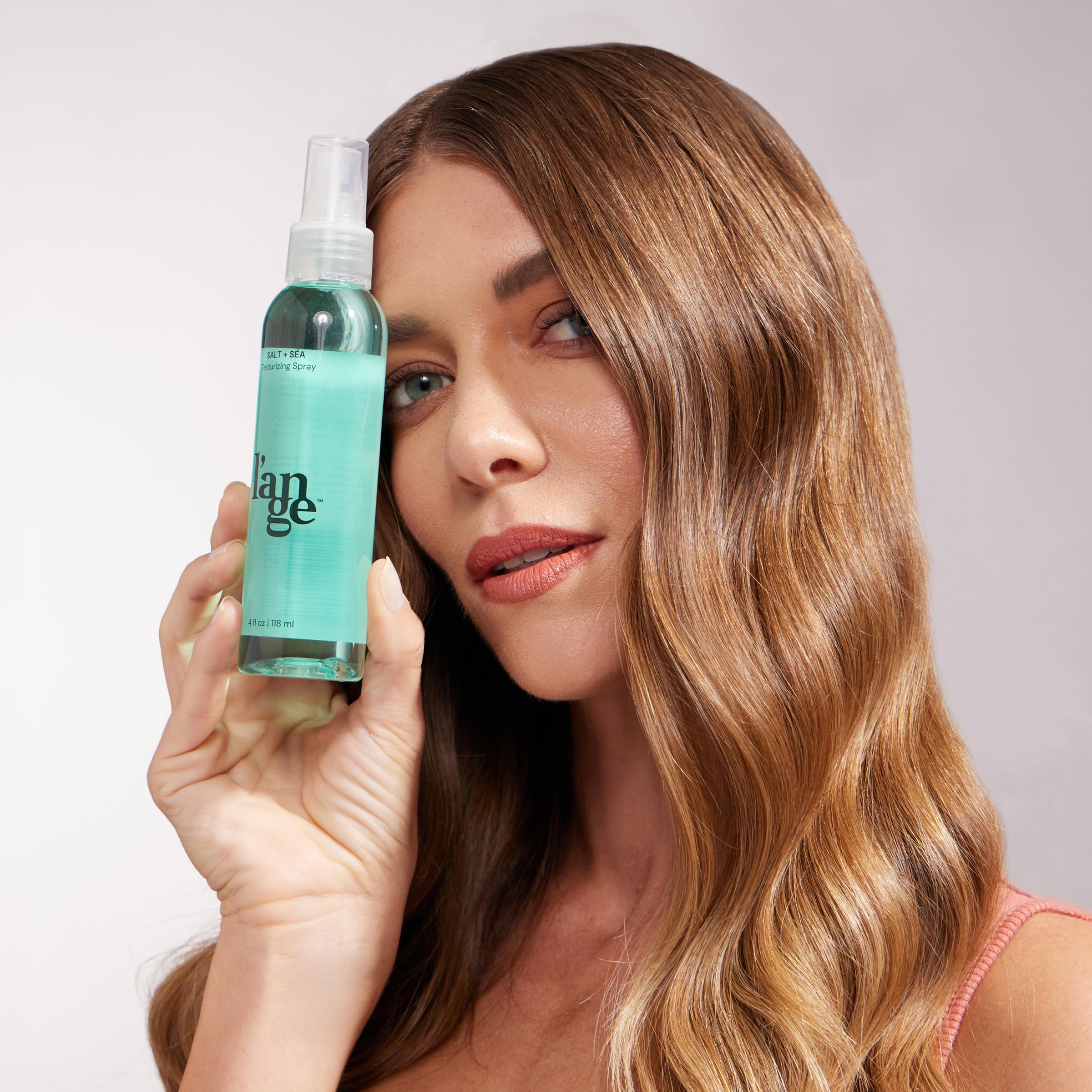 L'ANGE HAIR Sea Salt Texturizing Spray | Effortless Beachy Waves, Volume & Touchable Hold | Mineral-Infused Lightweight Texture Spray for Soft, Natural Finish | 4 oz