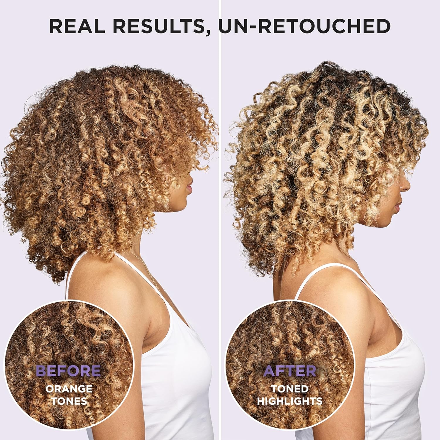 Buy now L’Oreal Paris Sulfate Free Brass Toning Purple Shampoo for Blonde, Bleached, Silver, or Brown Highlighted Hair, EverPure, 6.8 Fl Oz (Packaging May Vary) at indiglob india