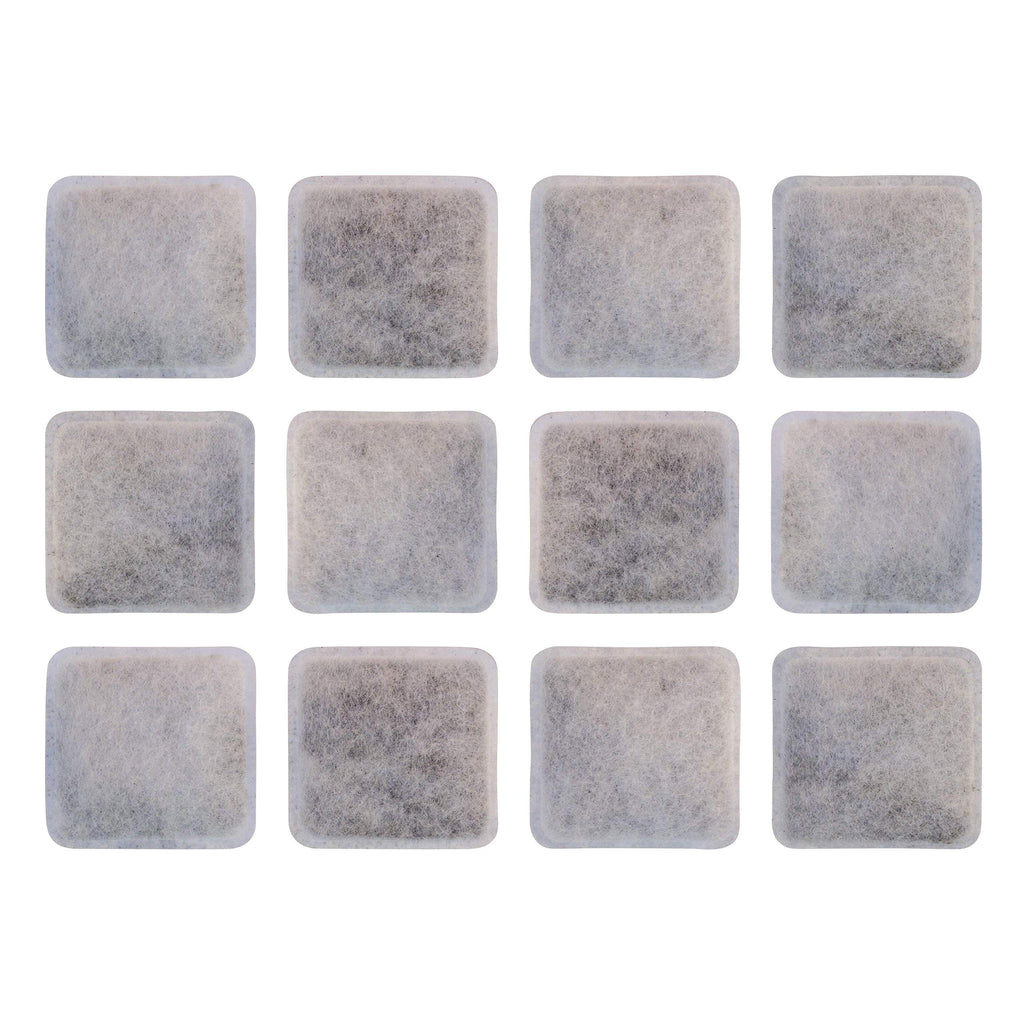 PET Standard Charcoal Filters for Petmate Replendish & Mason, 12-Pack