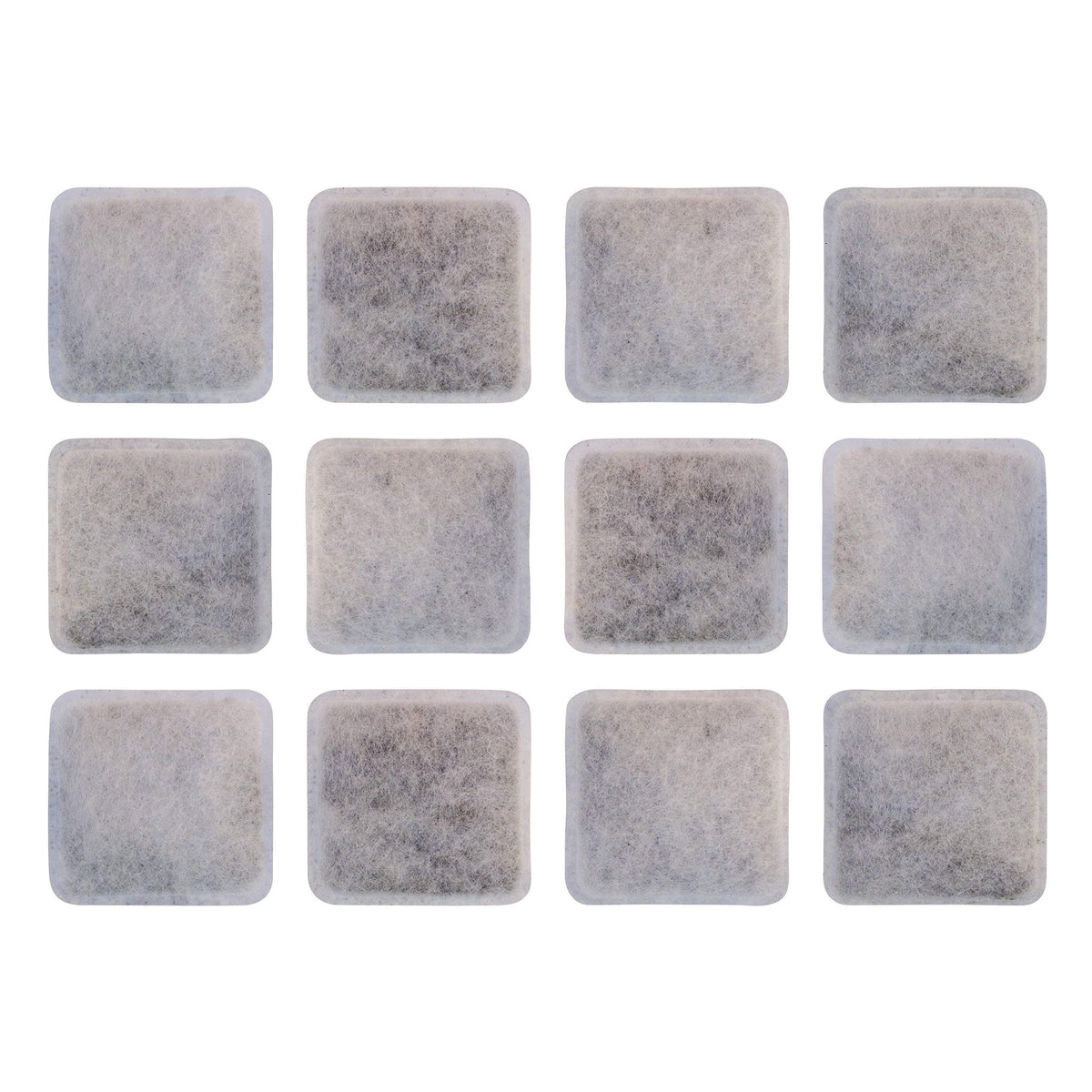 PET Standard Charcoal Filters for Petmate Replendish & Mason, 12-Pack