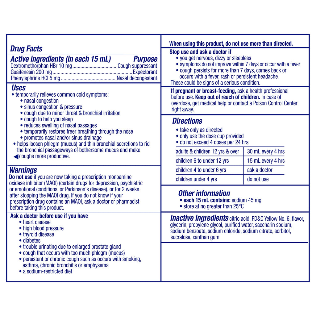 Buy now Vicks DayQuil Cough DM+ Congestion Relief Liquid Medicine, Maximum Strength Multi-Symptom Non-Drowsy Daytime Relief for Cough, Chest Congestion, Mucus, and Nasal Congestion, 12 FL OZ at indiglob india