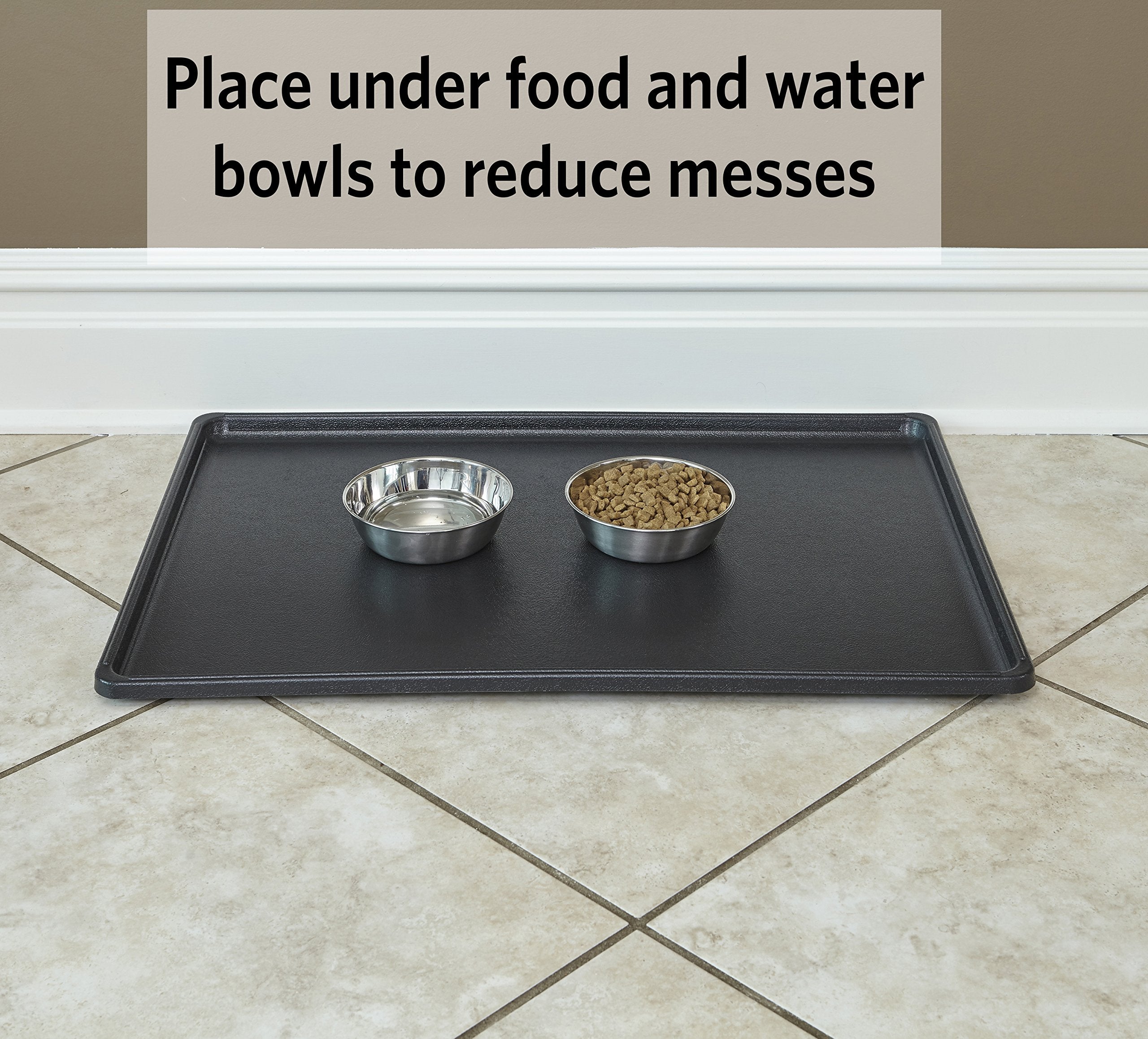 Buy now MidWest Homes for Pets Replacement Pan for 42-inch Dog Crates, Fits All Midwest and New World 42-inch Pet Cages, Multiple Uses, Plastic, Black, 9PAN at indiglob india