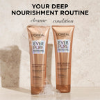 Buy now L'Oreal Paris Shampoo, Sulfate Free, Triple Action Hydration for Dry Hair, EverPure, 8.5 Fl Oz (Packaging May Vary), Damaged, Color-Treated Hair, Apricot Oil Infused, Deep Nourish at indiglob india