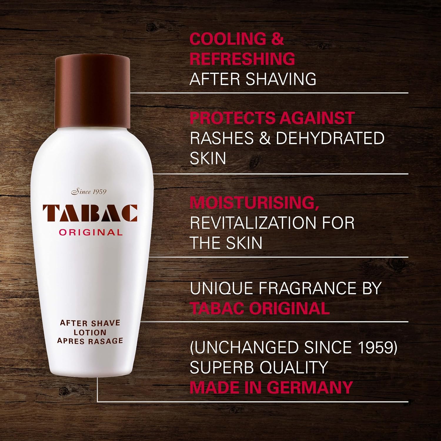 Buy now Tabac Original By Maurer & Wirtz For Men. Aftershave 10.1 Oz. at indiglob india