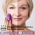 Buy now Slick- Silicone Facial Cleansing Brush, 4 Pack, Silicone Face Scrubber Exfoliator at indiglob india
