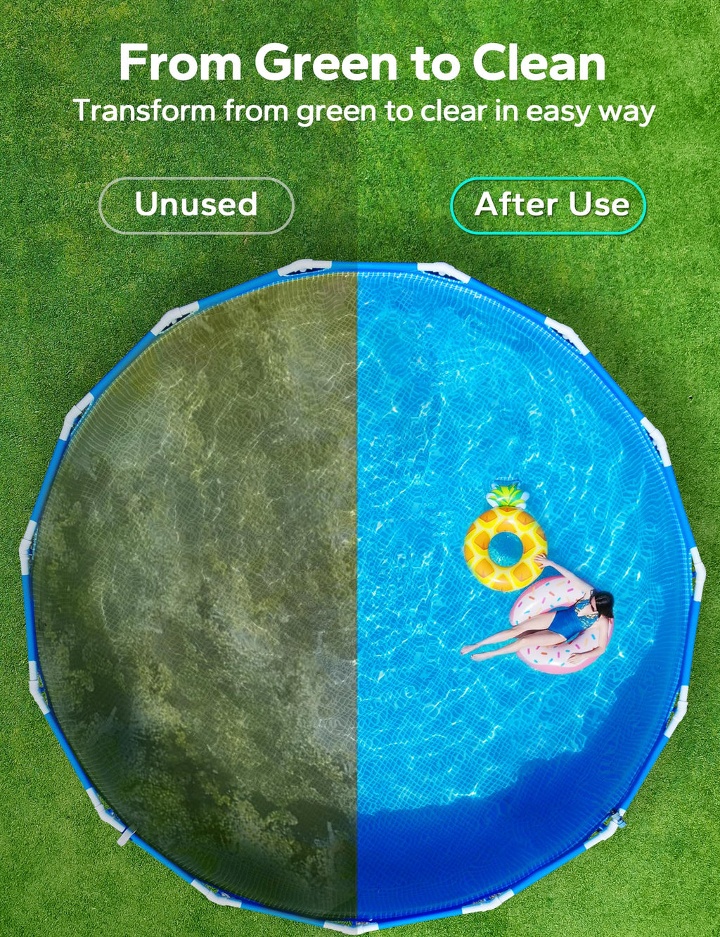 SUMMERBUDDY Pool Phosphate Remover, Fast-Acting Advanced Formula