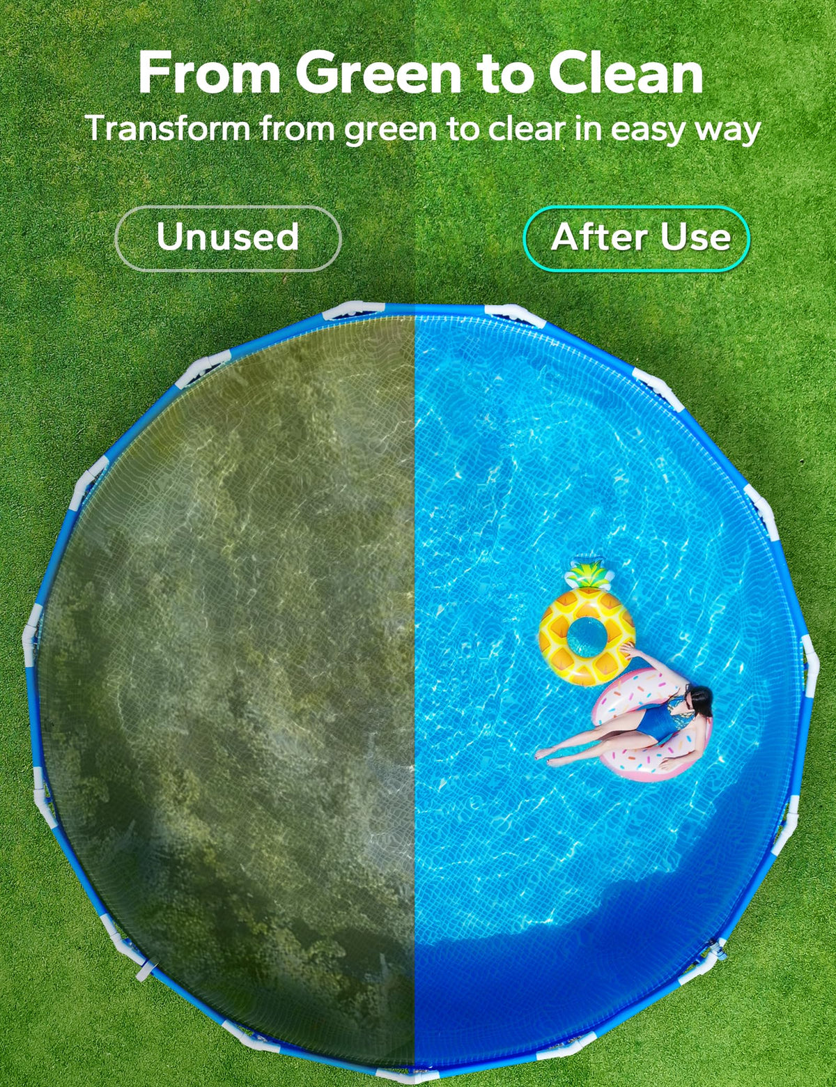 SUMMERBUDDY Pool Phosphate Remover, Fast-Acting Advanced Formula