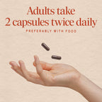 Nature's Way Black Elderberry Capsules, 1,150 mg per Serving, Vegan, 100 ct | Traditional Immune Support Supplement with Elderberry and Elderflower*, Plant-Powered Vegan Capsules
