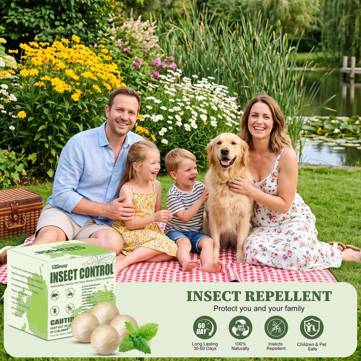 Spider Repellent Indoor|Mosquito Repellent Outdoor Patio|Peppermint Oil