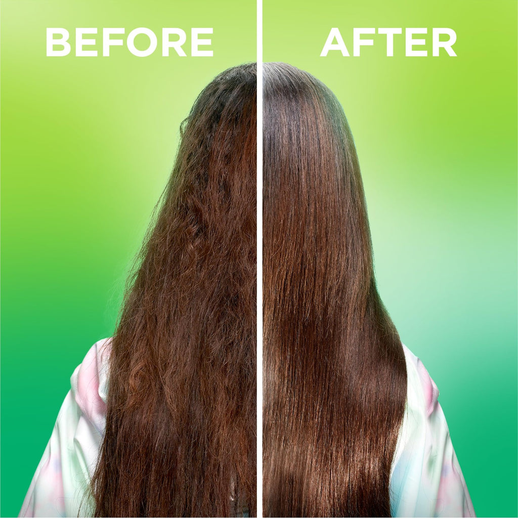 Garnier Fructis Sleek & Shine 10-in-1 Leave In Conditioner Spray for Dry, Frizzy Hair, Heat Protectant Up to 450F with Argan Oil & Plant Keratin, Provides Flyaway and Frizz Control, 8.1 Fl Oz
