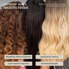 Daily Hair Serum Capsules with Pro-Vitamin B5 & Silk Protein - 30 Capsules | Keratin Amino Acids, Silk Protein, Pro Vitamin B5, Lightweight Formula, Smooth Shine, Frizz Control, Non Greasy Finish
